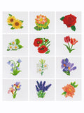 Mini-Colorful Floral Blooms