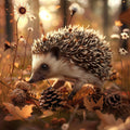 Pinecone Hedgehog - Diamond Painting