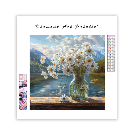 Window Vase - Diamond Painting