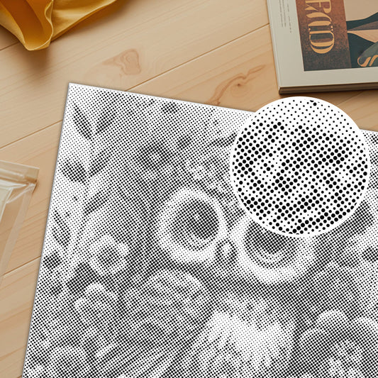 Soft and Cute Baby Owl - Dot Painting