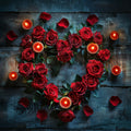 Roses Heart - Diamond Painting