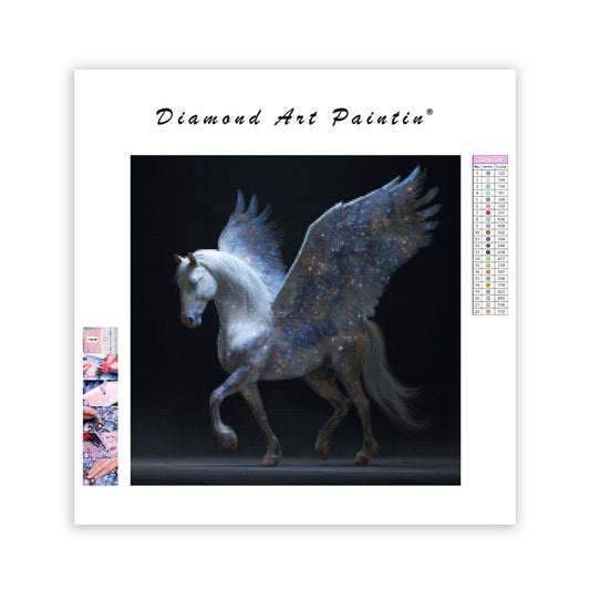 Starry-maned Pegasus - Diamond Painting