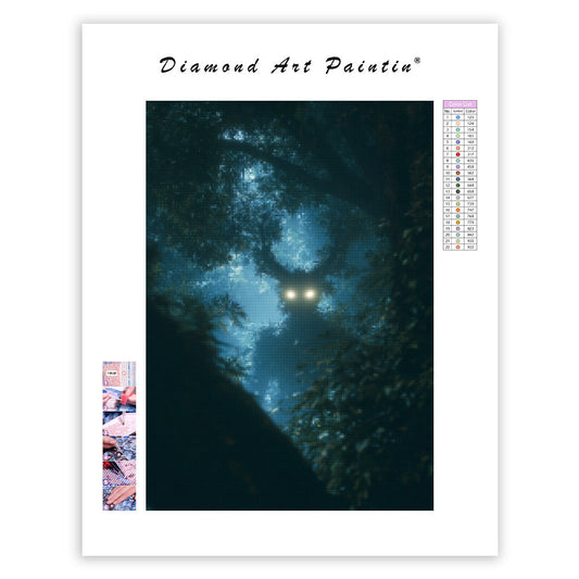 Mystical Forest Spirit - Diamond Painting