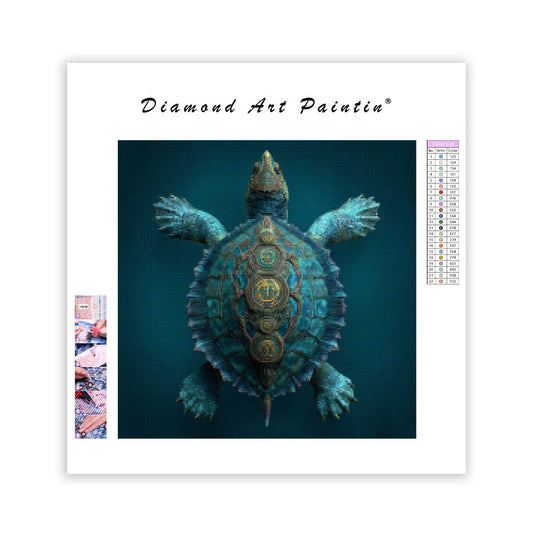 Mystic Dragon Turtle - Diamond Painting