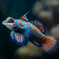 Mandarin Fish Elegance - Diamond Painting