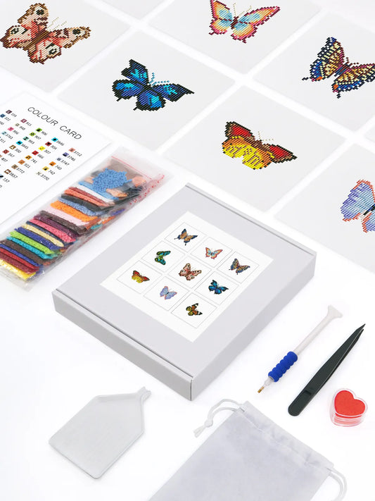 Mini-Colorful Butterfly Blossoms