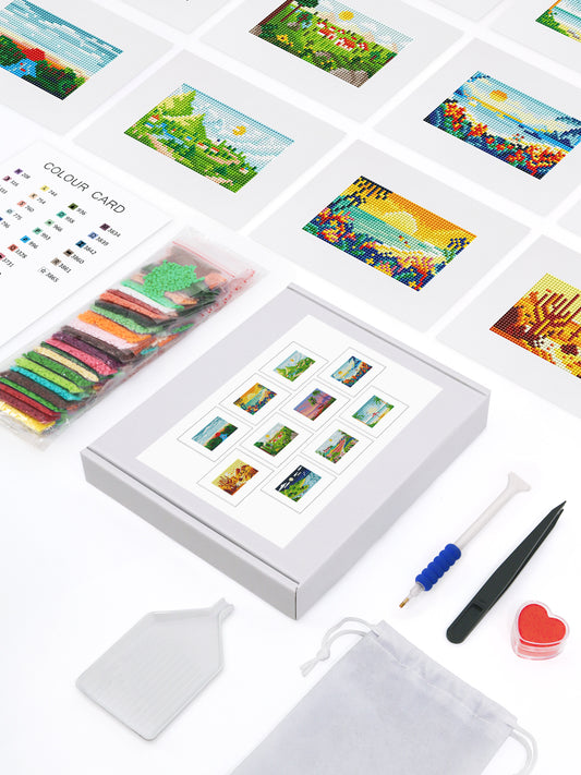 Mini-Vibrant Scenic Landscapes