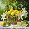 Lemon Garden - Diamond Painting