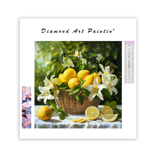 Lemon Garden - Diamond Painting