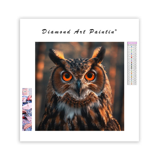 Owl Mystery - Diamond Painting