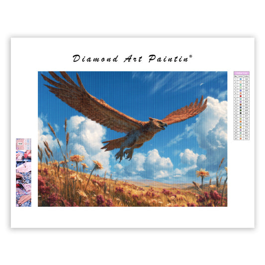 Griffin in the Sky - Diamond Painting