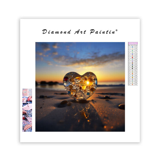 Heart of Stones - Diamond Painting