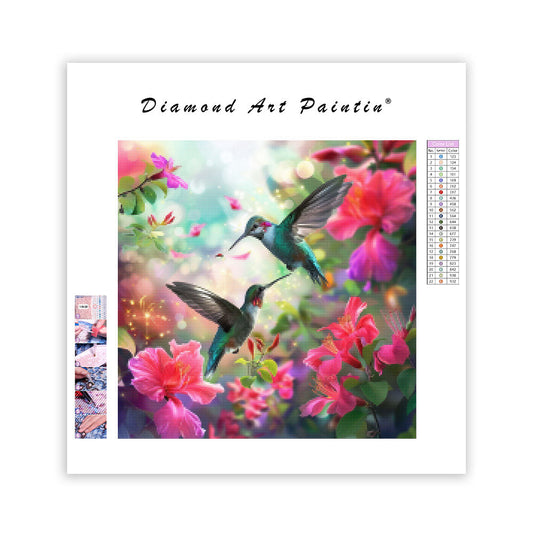 Dancing Nectar - Diamond Painting