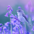 Bluebell Bird - Diamond Painting
