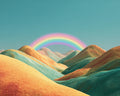 Rainbow Hill View - Diamond Painting