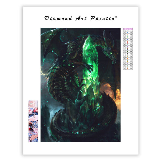 Crystal Dragon - Diamond Painting