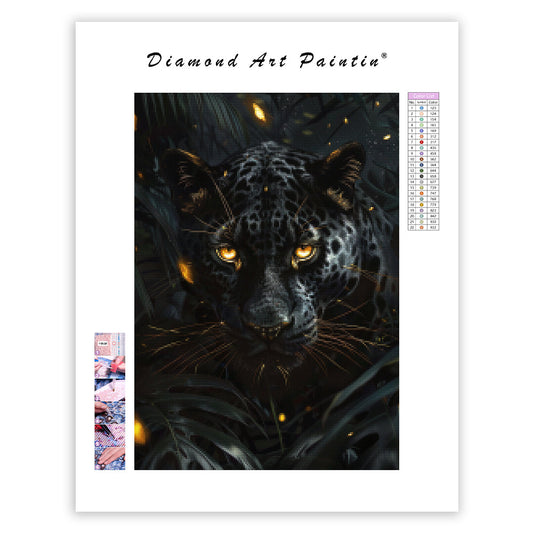 Golden Gaze - Diamond Painting