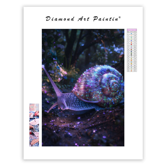 Opal Snail - Diamond Painting