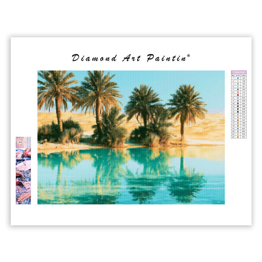 Desert Oasis - Diamond Painting