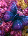 Glowing Butterfly Garden - Diamond Painting