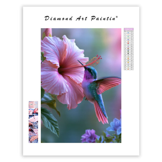 Hummingbird Garden - Diamond Painting