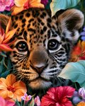 Leopard Cub - Diamond Painting