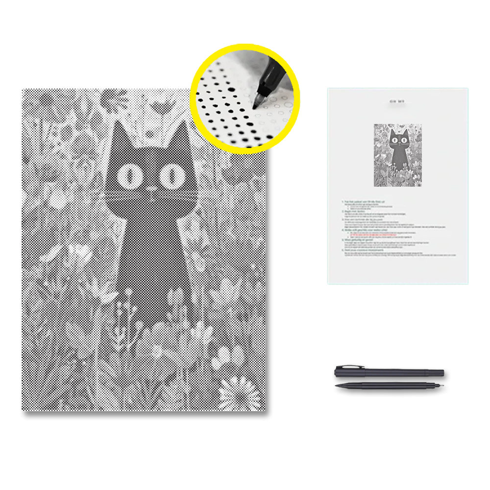 Midnight - Dot Painting