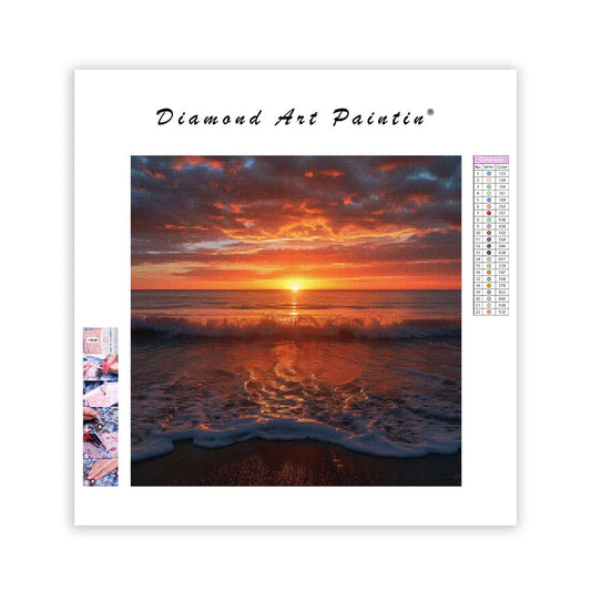 Golden Sunrise - Diamond Painting