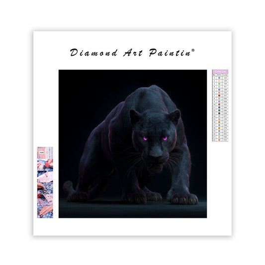 Shadow Panther - Diamond Painting