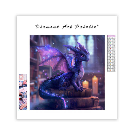 Book Guardian Dragon - Diamond Painting