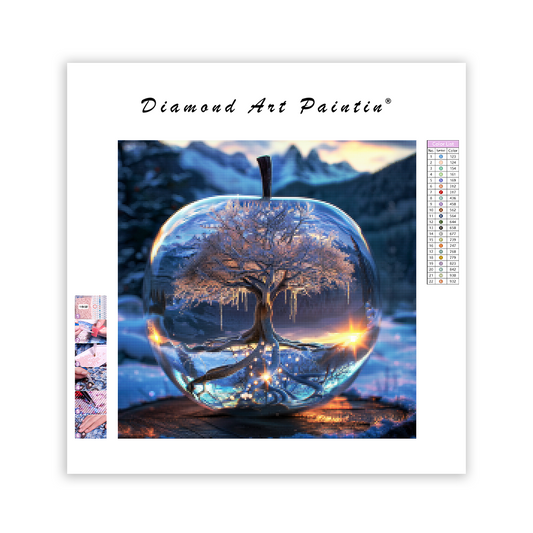 Frozen Apple - Diamond Painting