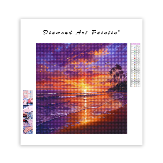 Breathtaking Summer Beach - Diamond Painting