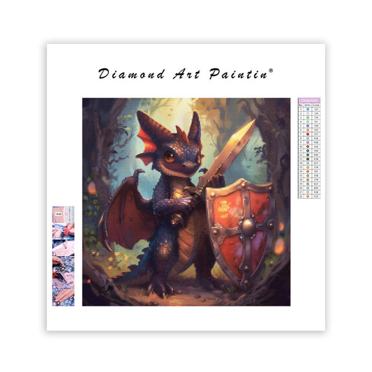 Brave Little Guardian - Diamond Painting