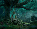 Elder Tree in the Enchanted Forest - Diamond Painting