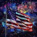 Stars and Stripes Celebration - Diamond Painting