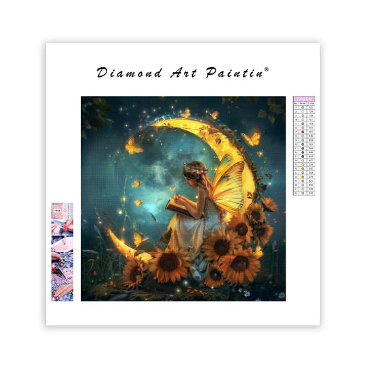 Sunflower Fairy – Diamond Painting