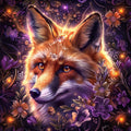Mystic Fox Glow - Diamond Painting