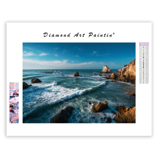 Vast Ocean Horizon - Diamond Painting