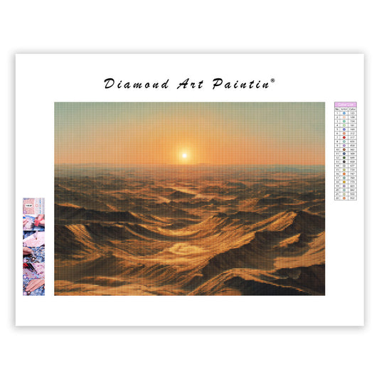Vast Desert Landscape - Diamond Painting