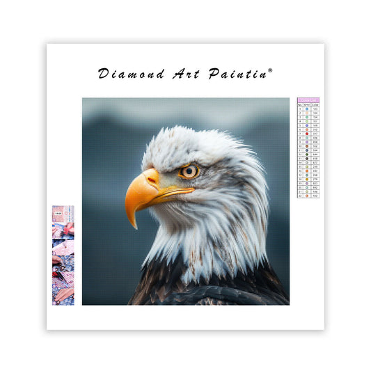 Bald Eagle Majesty - Diamond Painting