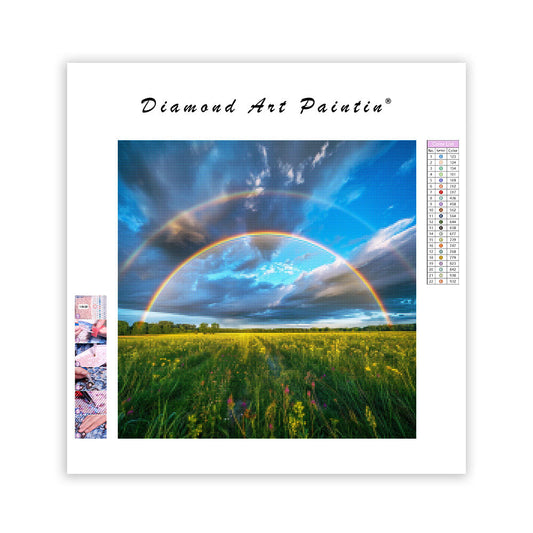 Rainbow After Rain - Diamond Painting