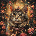 Blossom Cat Queen - Diamond Painting