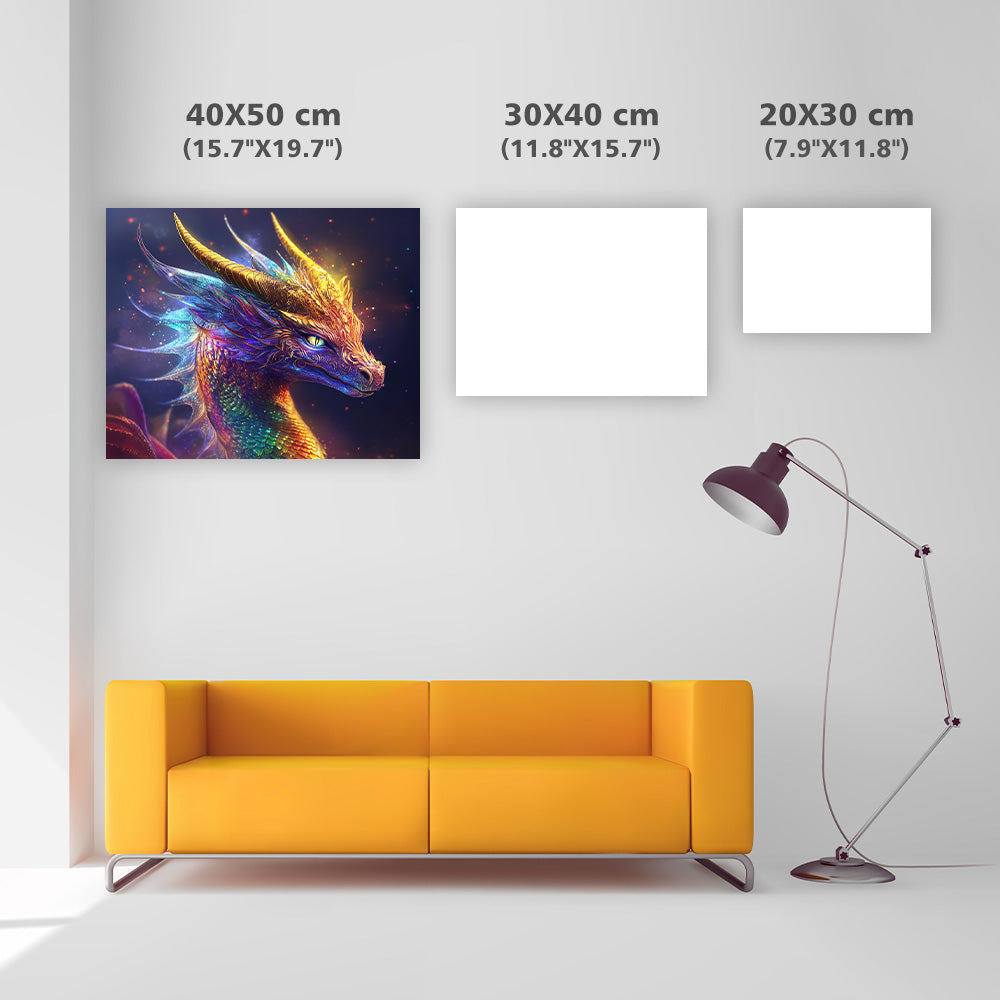 Majestic Fantasy Dragon - Diamond Painting
