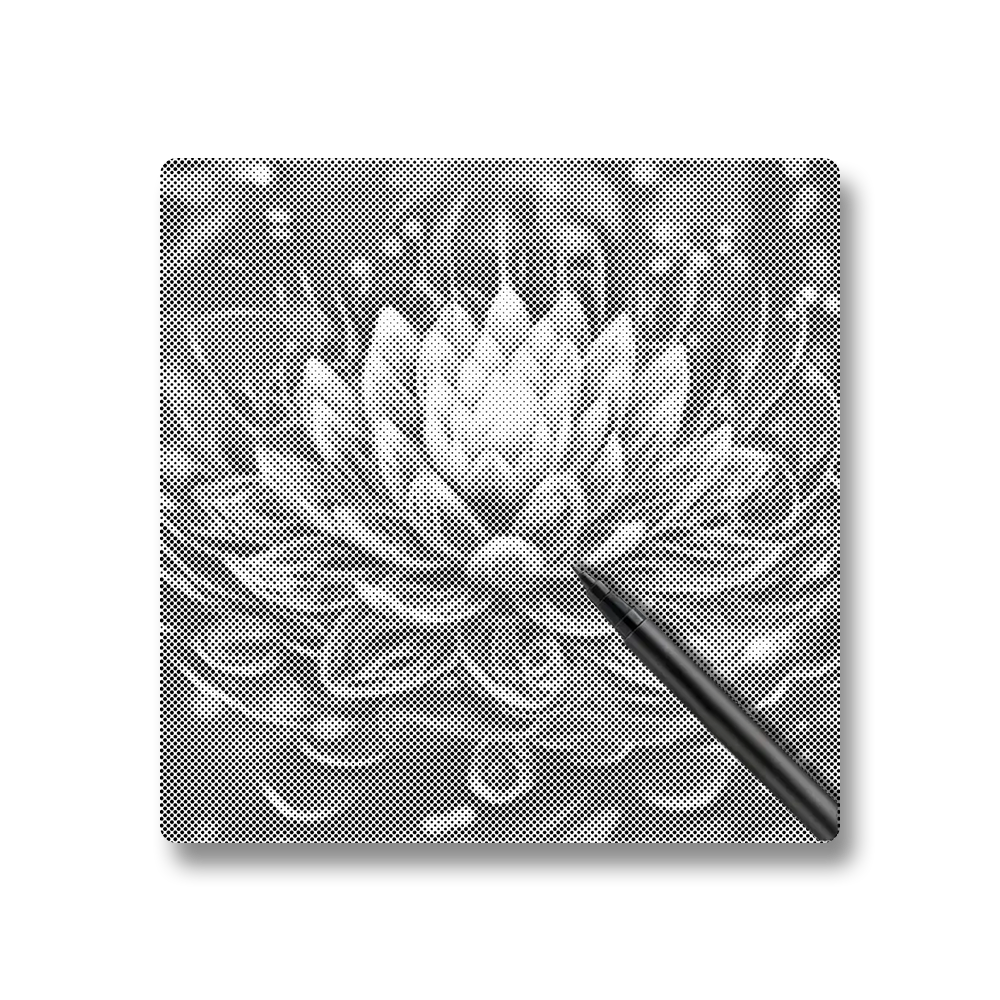 Mystical Lotus Flower - Dot Painting