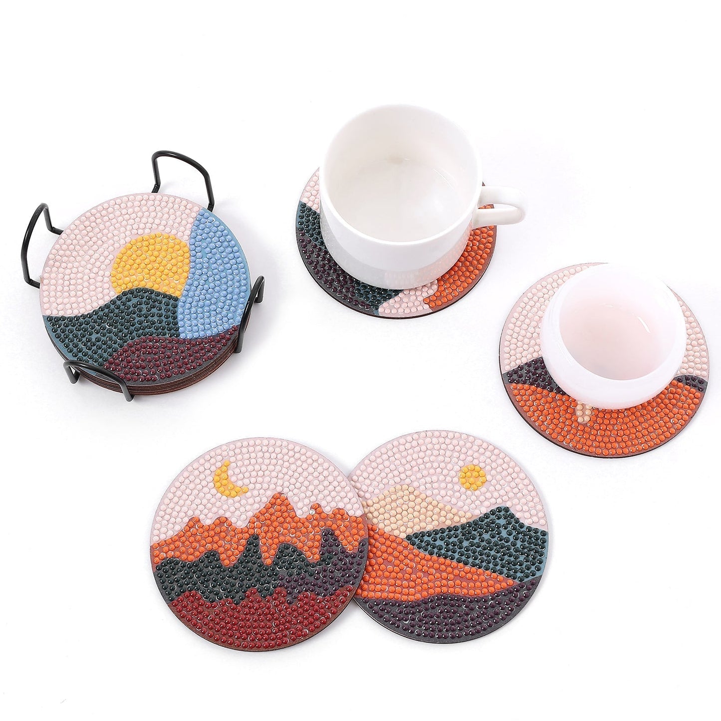 Mystery Box - Randomly Send 1 Set - Diamond Coasters