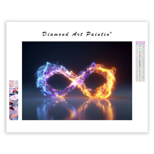 Infinity Light Loop - Diamond Painting