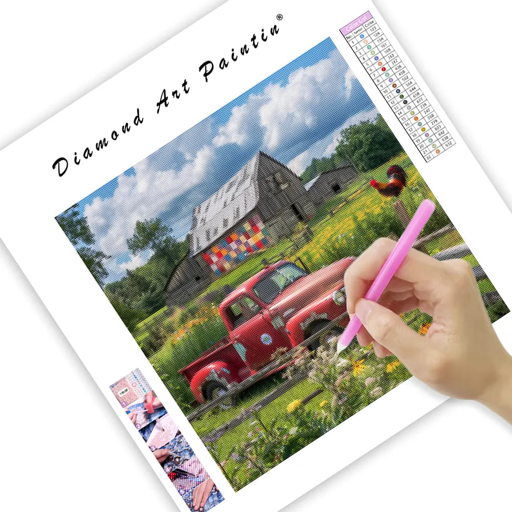 Farmyard Morning – Diamond Painting