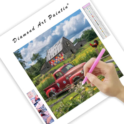 Farmyard Morning – Diamond Painting