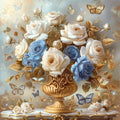 Blue Elegance – Diamond Painting
