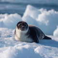 Ribbon Seal on Ice - Diamond Painting